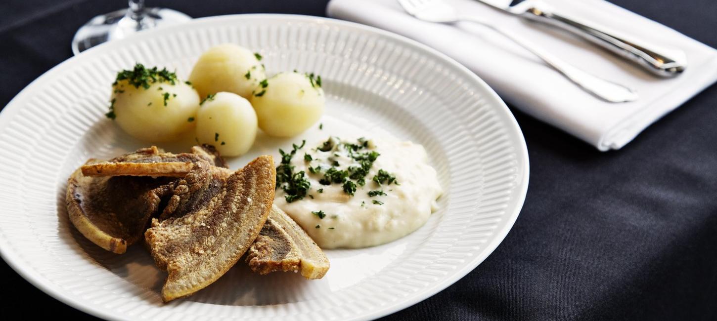 Roast pork with parsley sauce VisitDenmark